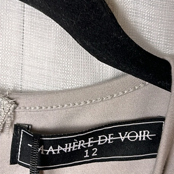 NWT Manière de voir,grey bodysuit graffiti embellished,alien,astrology , grunge - Picture 4 of 14